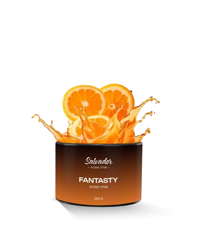 Salvador – Rose Line – 250g – Fantasty - תערובת תה לנרגילה בטעם סודה תפוזים