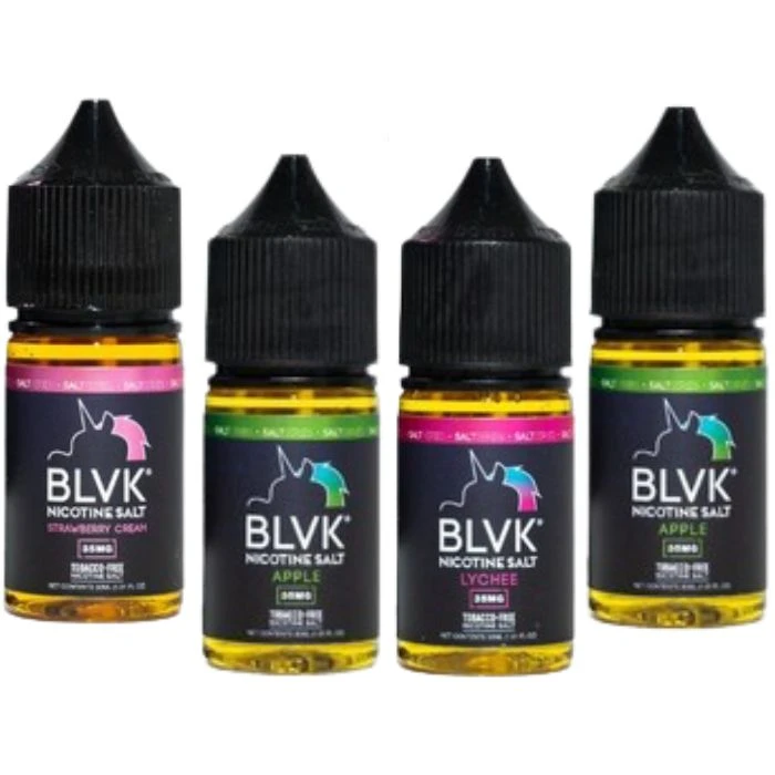 BLVK Salt NIC 2% 30 ML - נוזל לסיגריה אלקטרונית ניקוטין מלח במגוון טעמים