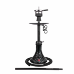 נרגילה פרימיום - AMY Deluxe - Alu Wonder S 116.02 PSMBK-BK