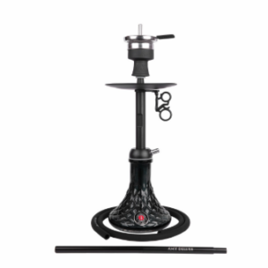 נרגילה פרימיום - AMY Deluxe - Alu Wonder S 116.02 PSMBK-BK