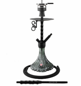 נרגילה פרימיום - AMY Deluxe - Alu Dervish S 123.02 PSMBK-BK.02-BK