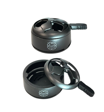 מכשיר ניהול חום לנרגילה – דמוי Kaloud Lotus I+ 1+ צבע שחור