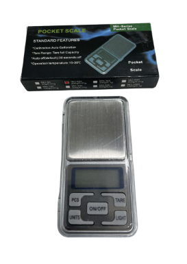 משקל כיס דיגיטלי 0.01 עד 200 גרם – POCKET SCALE