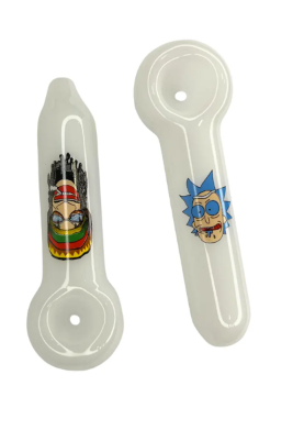 פייפ זכוכית עם הדפס בעיצובים משתנים
