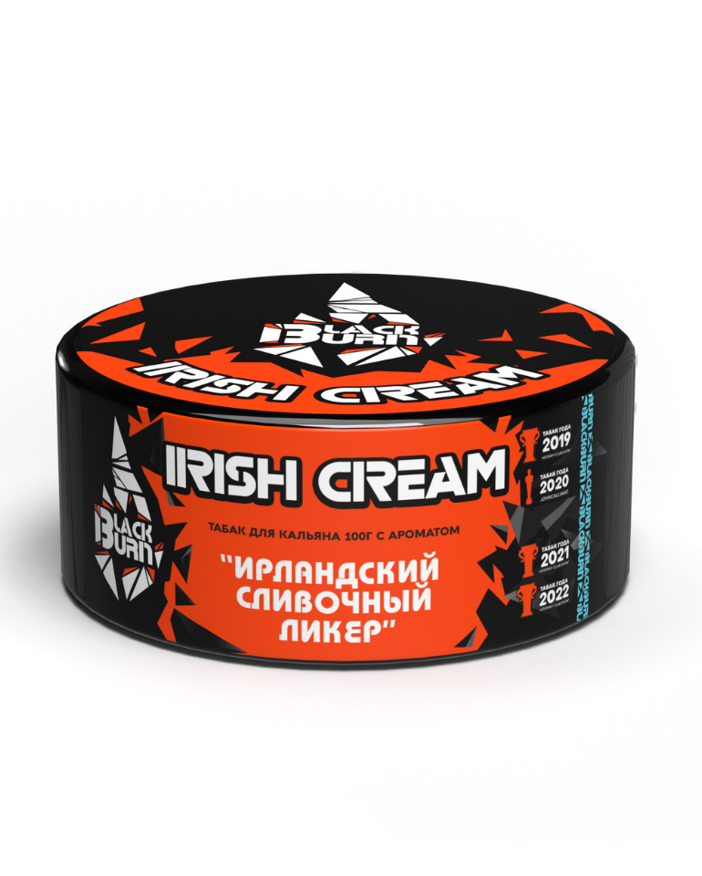 BlackBurn 60g - Irish cream - טבק פרמיום לנרגילה בטעם אייריש קרים