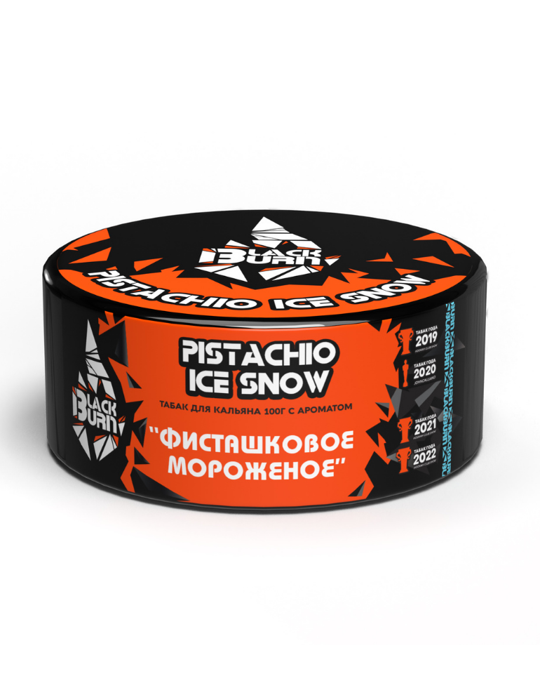 BlackBurn 60g - Pistachio ice snow - טבק פרמיום לנרגילה בטעם גלידת פיסטוק