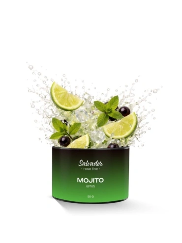 Salvador – Rose Line – 50g – Mojito - תערובת תה לנרגילה בטעם מוחיטו