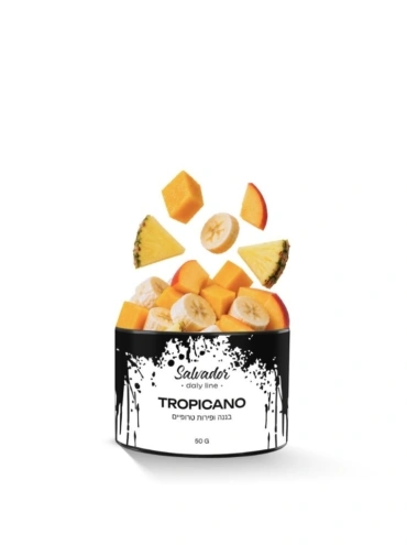 Salvador – Daly Line – 50g – Tropicano - תערובת תה לנרגילה בטעם בננה פירות טרופים
