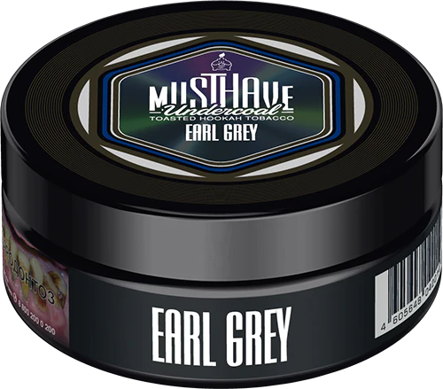 Must Have 60g - Eral Gray  - טבק פרמיום לנרגילה בטעם תה ירוק