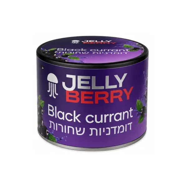 Jelly Berry 50g - Black Currant - תערובת תה לנרגילה בטעם דומדמניות שחורות