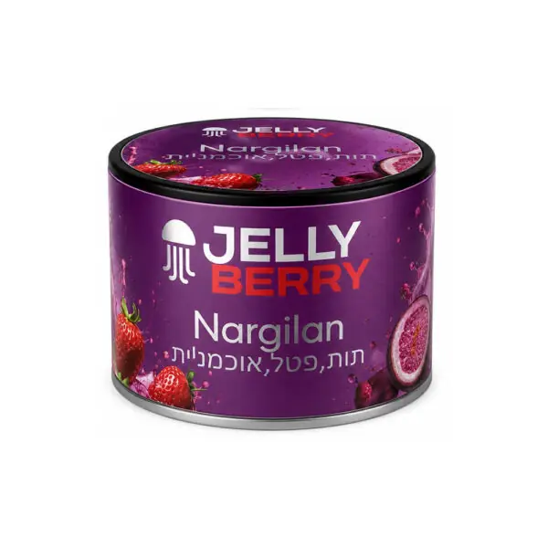 Jelly Berry 50g - Nargilan - תערובת תה לנרגילה בטעם פטל תות ואשכולית