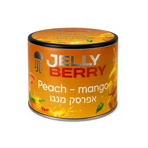 Jelly Berry 50g - Peach Mango - תערובת תה לנרגילה בטעם אפרסק מנגו