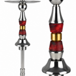 Vz Hookah - Custom V4 Wood - Red - נרגילה פרמיום