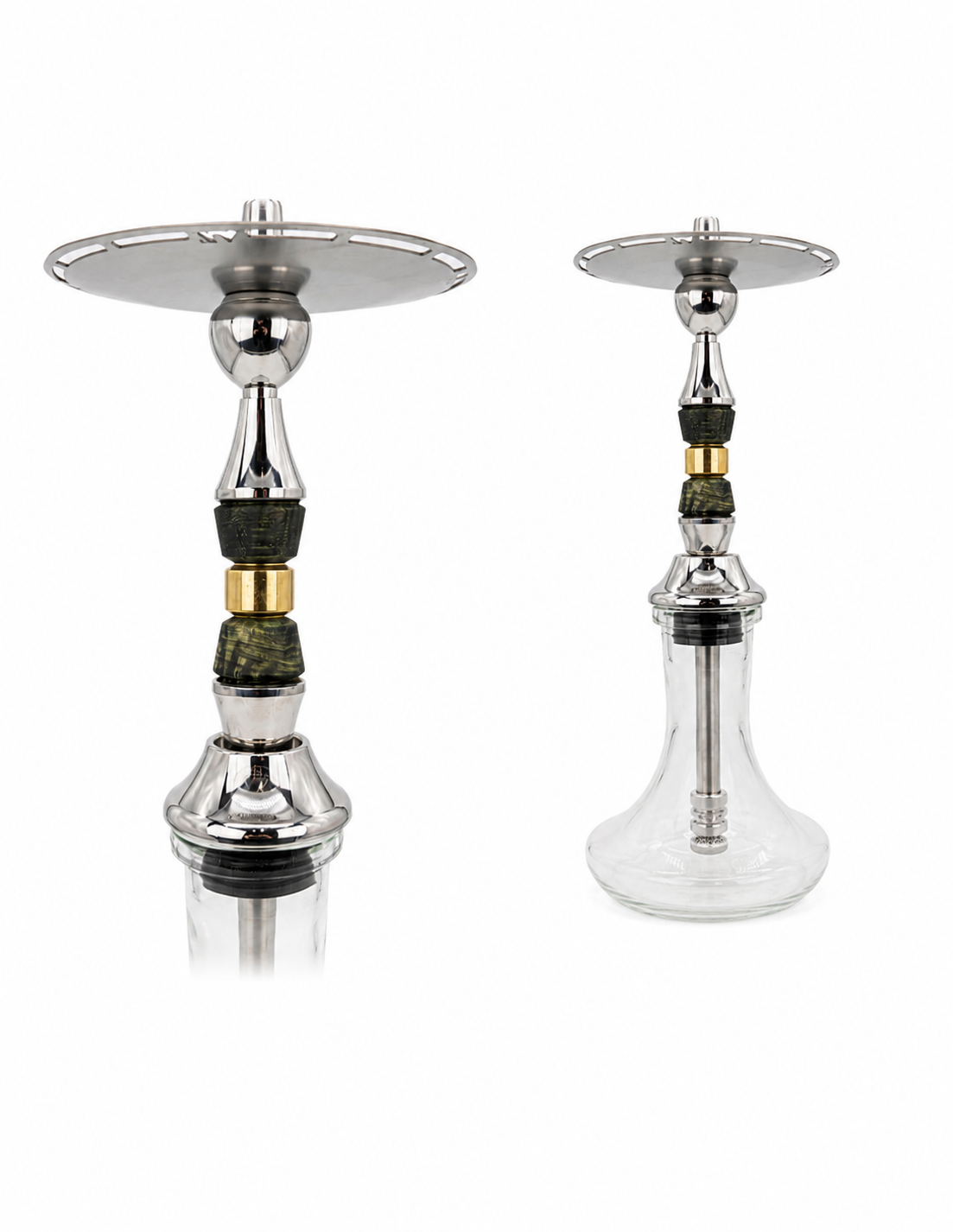 Vz Hookah - Custom V4 Wood - Green - נרגילה פרמיום