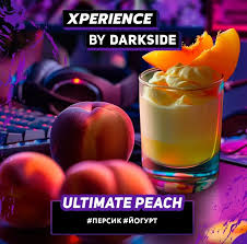 DARKSIDE 60g - XPERIENCE - ULTIMATE PEACH - טבק לנרגילה בטעם יוגורט וריבת אפרסקים