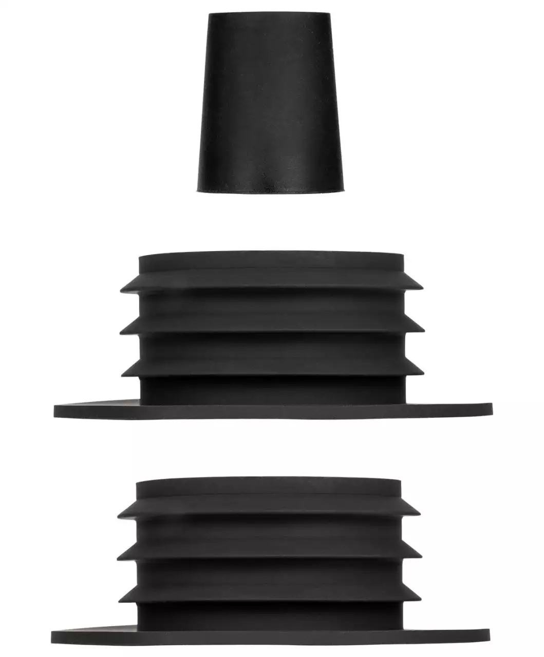 Moze Perfect Fit Grommet Set - BLACK - סט גומיות איכותי