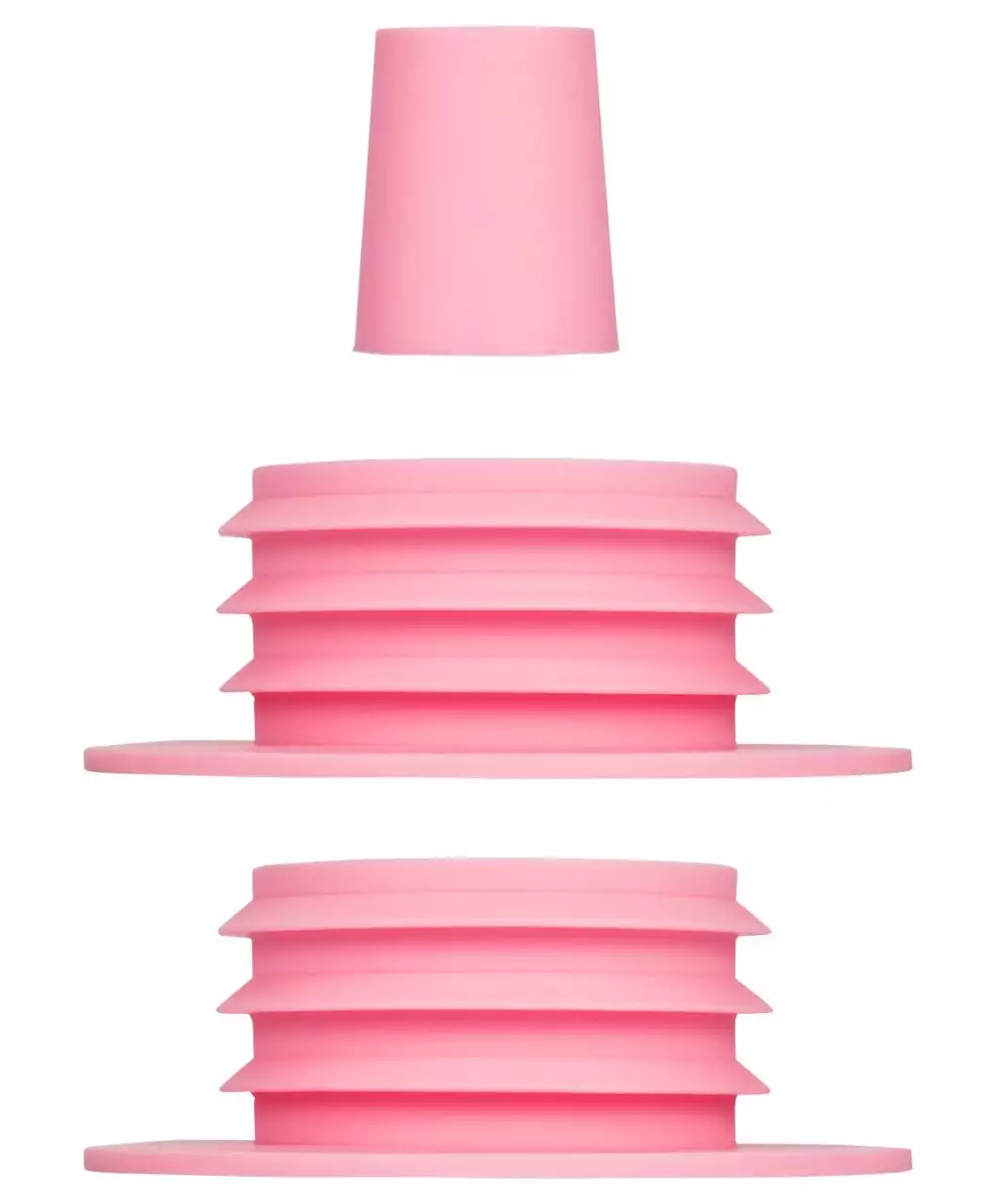 Moze Perfect Fit Grommet Set - PINK - סט גומיות איכותי