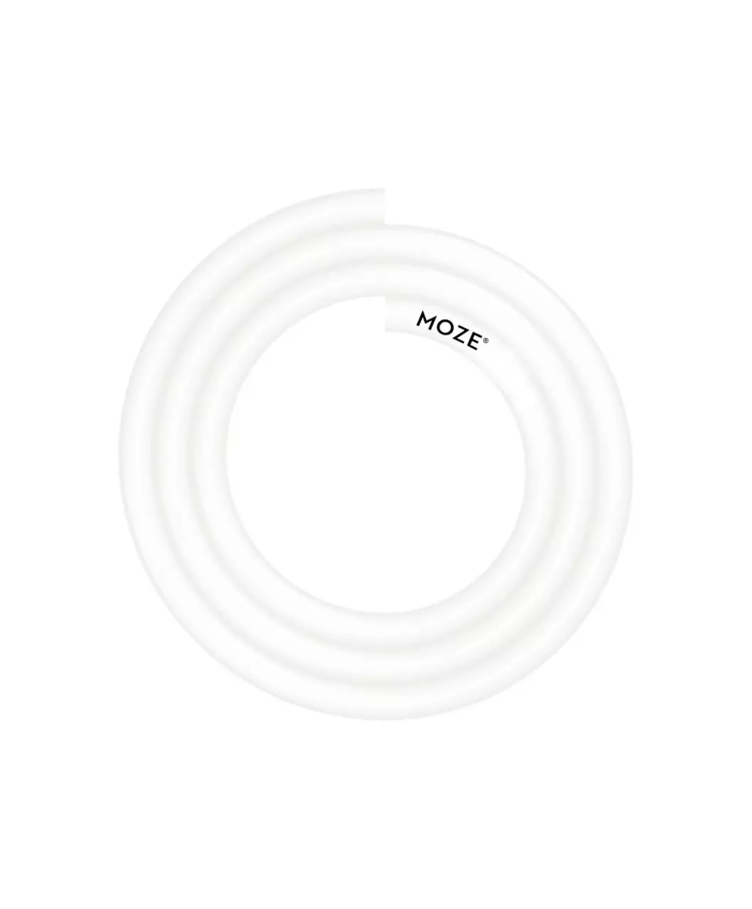 Moze Hookah - Silicon Hose - White - צינור לנרגילה