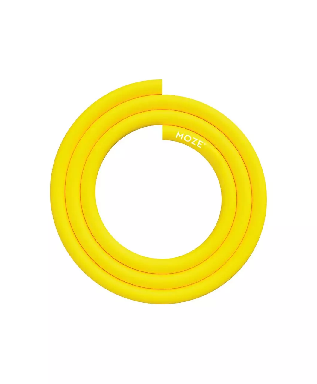 Moze Hookah - Silicon Hose - Yellow - צינור לנרגילה