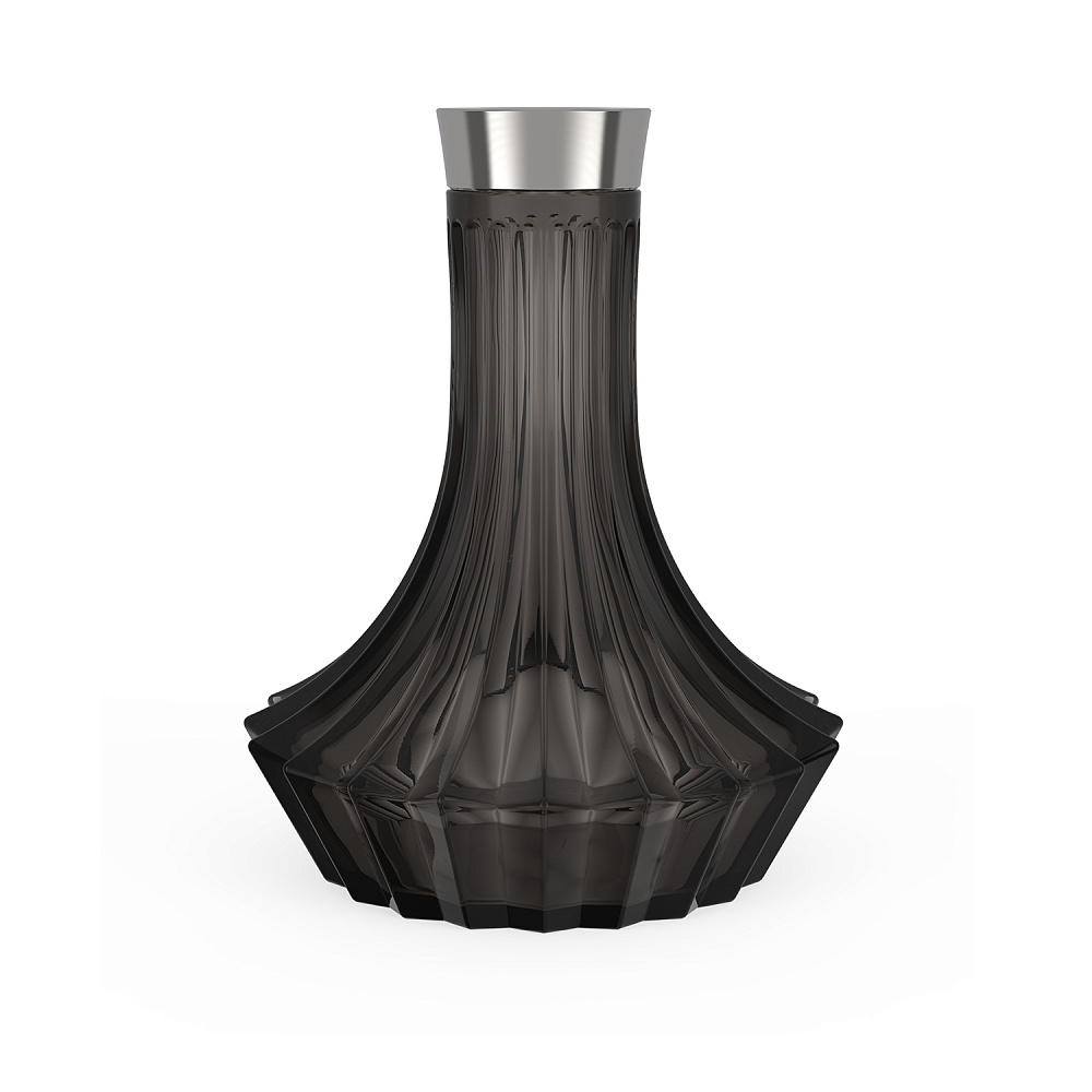 Alpha Hookah – Flask – Echo – Gray Silver - כד לנרגילה