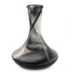 Vessel Glass – C3 Alabaster Black Flask
