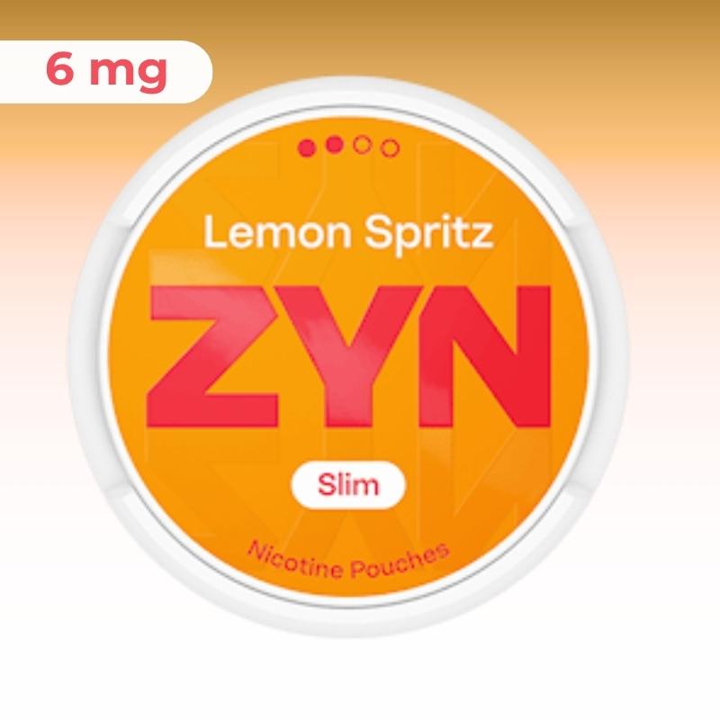 ZYN – Lemon Spritz Slim 6mg - פאוץ’ ניקוטין בטעם מנטה קרירה