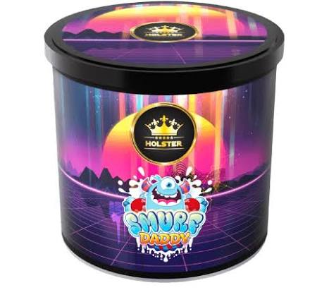 HOLSTER 60g - Smurf Daddy - טבק פרמיום לנרגילה בטעם יוגורט פירות יער ופסיפלורה