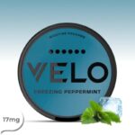 VELO Freezing Peppermint 17mg Max - פאוץ’ ניקוטין בטעם מנטה קרירה
