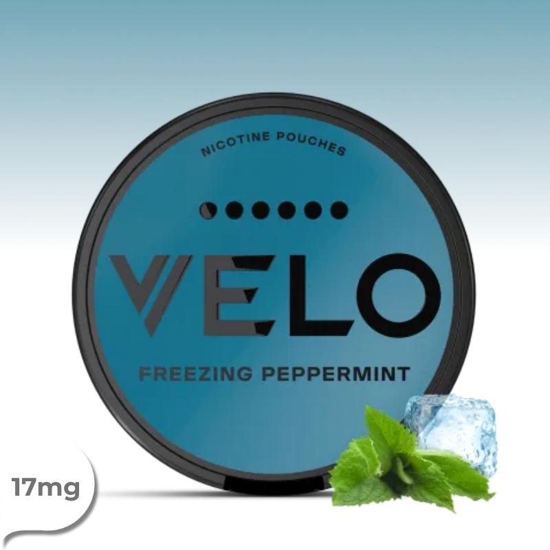 VELO Freezing Peppermint 17mg Max - פאוץ’ ניקוטין בטעם מנטה קרירה