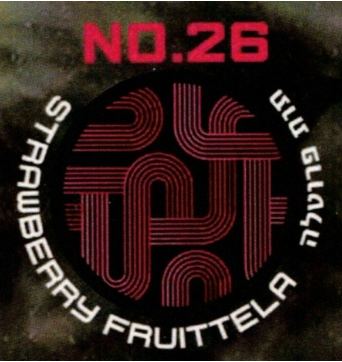 TECHNO NO.26 Strawberry Fruittela – תערובת תה לנרגילה בטעם פרוטולה תות