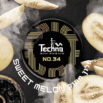 TECHNO NO.34 SWEET MELON – תערובת תה לנרגילה בטעם מלון מתוק