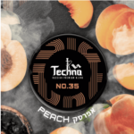 TECHNO NO.35 PEACH – תערובת תה לנרגילה בטעם אפרסק