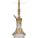Moze Tradi M - Gold - Caesar Crystal Zahir Hookah - נרגילה פרמיום
