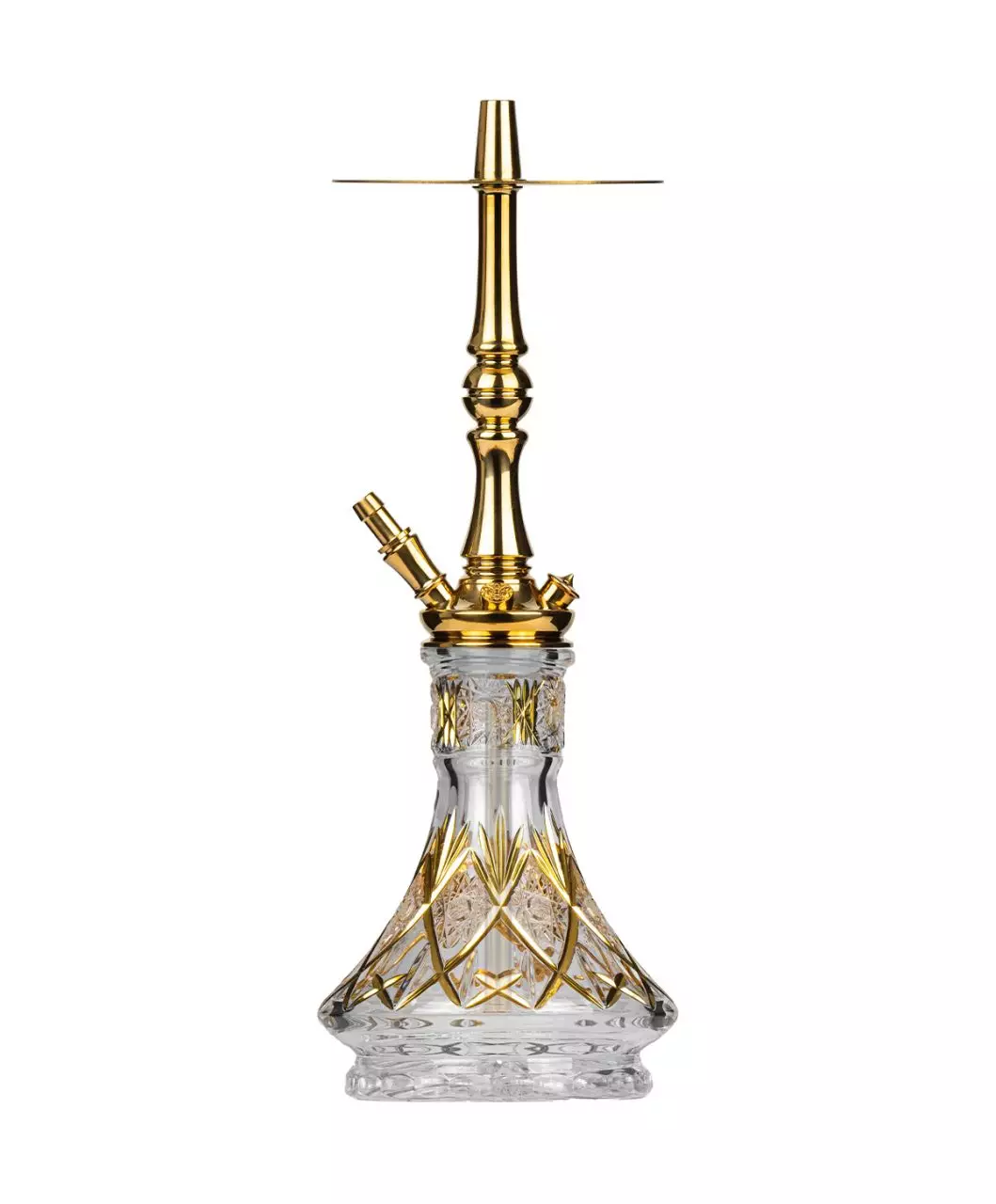 Moze Tradi M - Gold - Caesar Crystal Zahir Hookah - נרגילה פרמיום