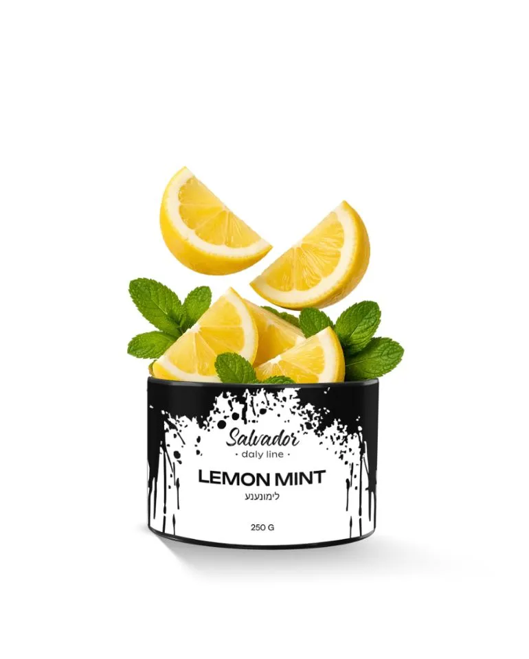 Salvador – Daly Line 250g – Lemon Mint - תערובת תה לנרגילה בטעם לימונענע