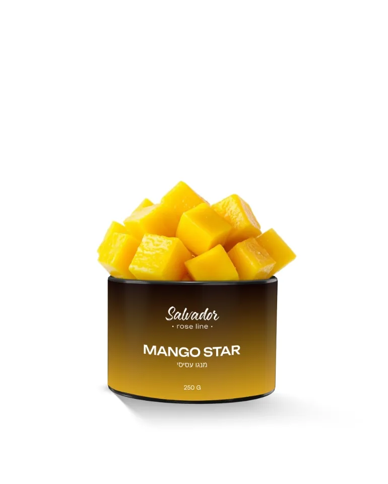 Salvador – Rose Line 250g – Mango Star - תערובת תה לנרגילה בטעם מנגו עסיסי