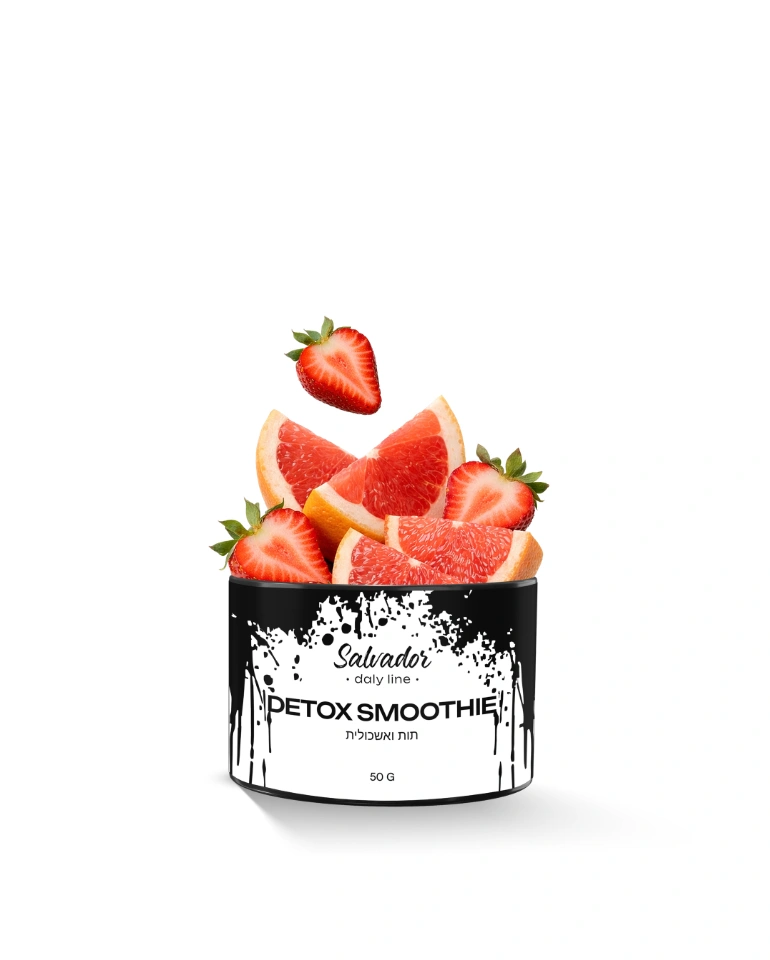 Salvador – Daly Line 250g – Detox Smoothie - תערובת תה לנרגילה בטעם אשכוליות תות