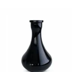 Vessel Glass – Drop Black Gloss Flask