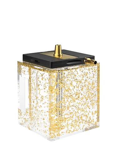 Hoob – Atom – Black – Gold - נרגילה פרמיום