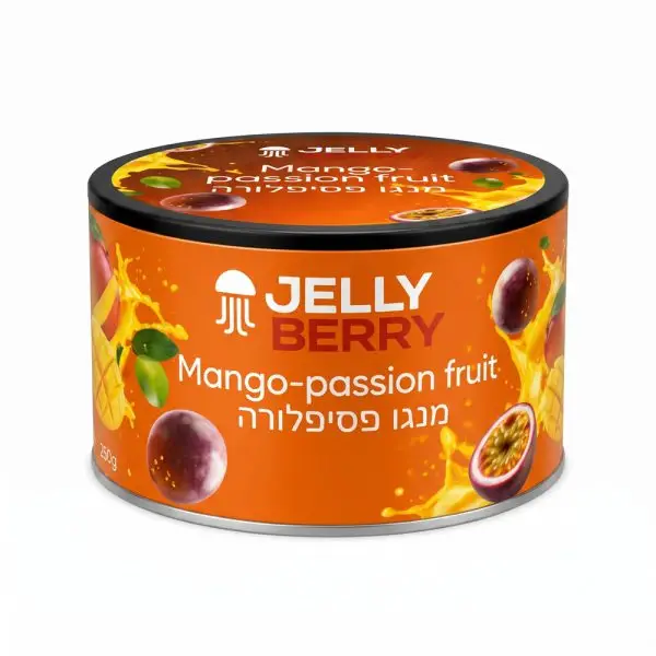 Jelly Berry 250g - Mango passion fruit - תערובת תה לנרגילה בטעם מנגו פסיפלורה