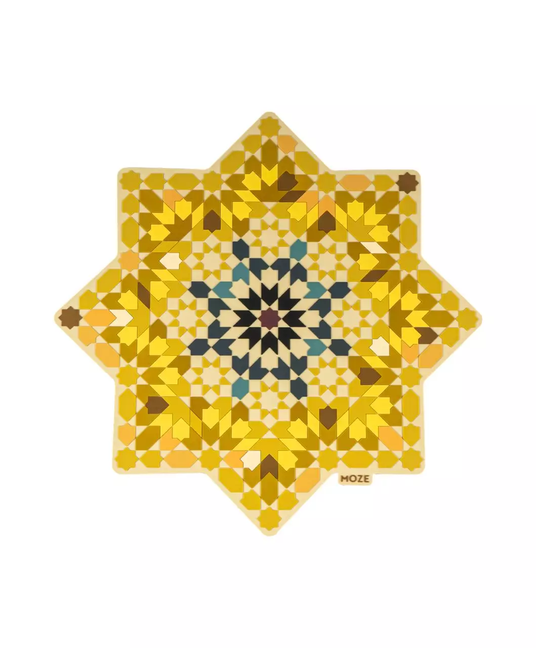 Moze Tradi Hookah Coaster - Gold Hookah
