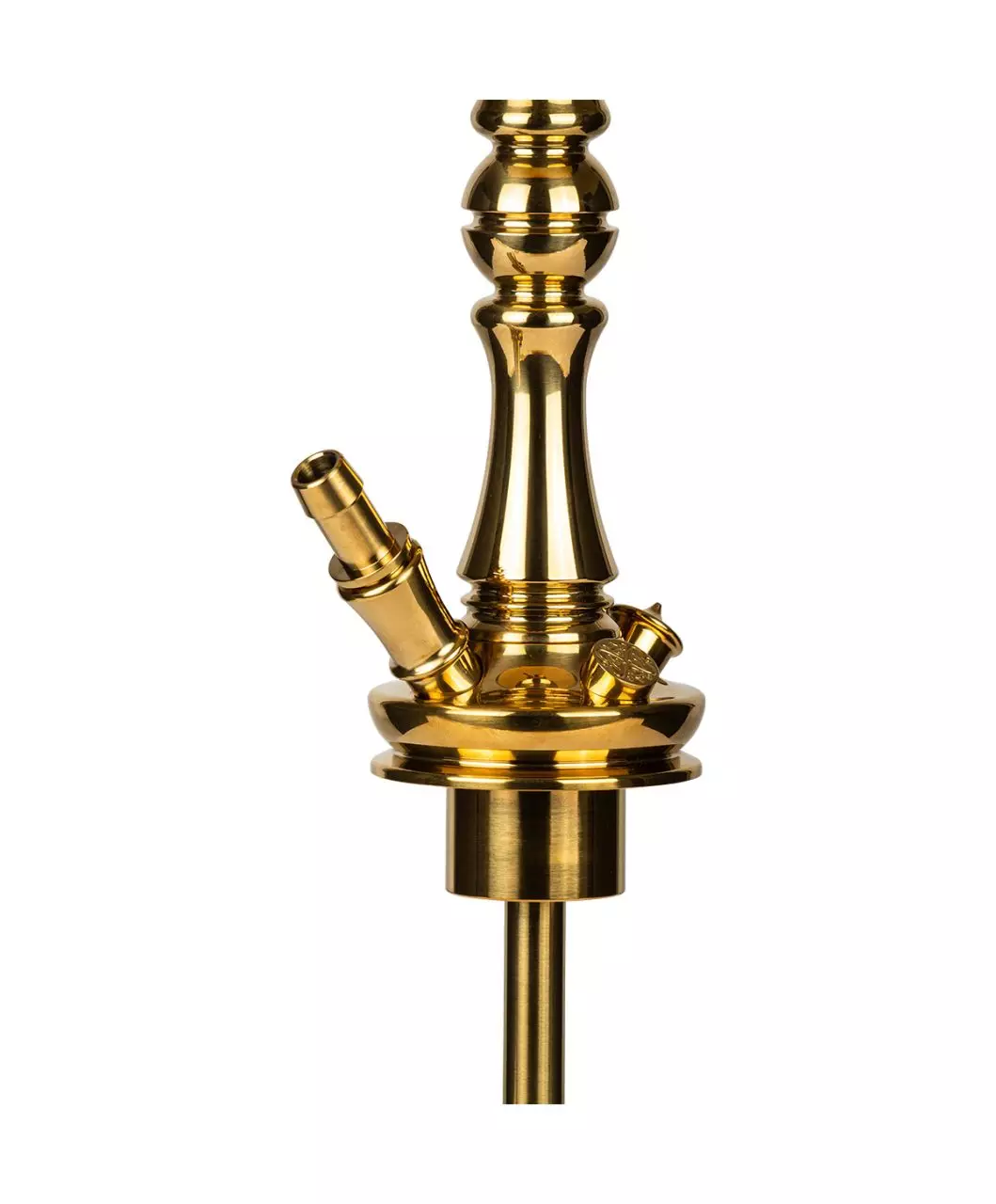Moze Tradi M - Gold - Caesar Crystal Zahir Hookah - נרגילה פרמיום – תמונה 4