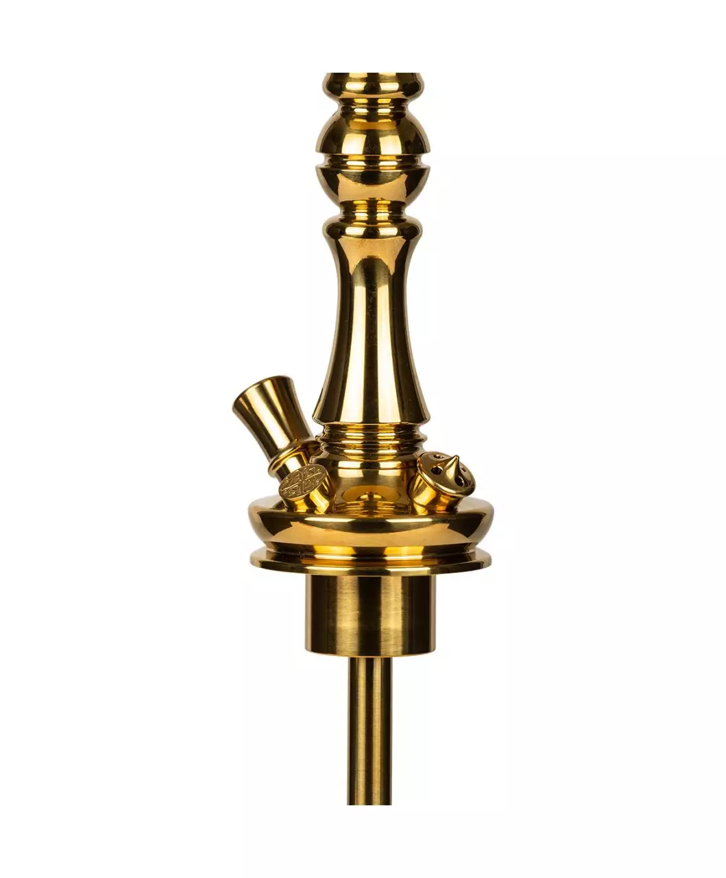 Moze Tradi M - Gold - Caesar Crystal Zahir Hookah - נרגילה פרמיום – תמונה 5