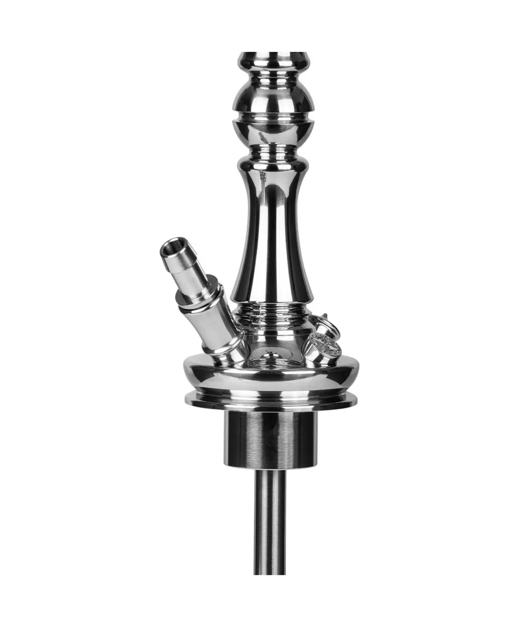 Moze Tradi M - Silver - Caesar Crystal Sahara Hookah - נרגילה פרמיום – תמונה 3