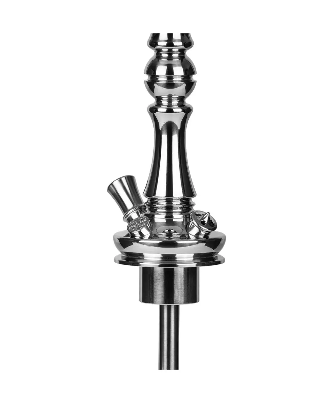 Moze Tradi M - Silver - Caesar Crystal Sahara Hookah - נרגילה פרמיום – תמונה 2