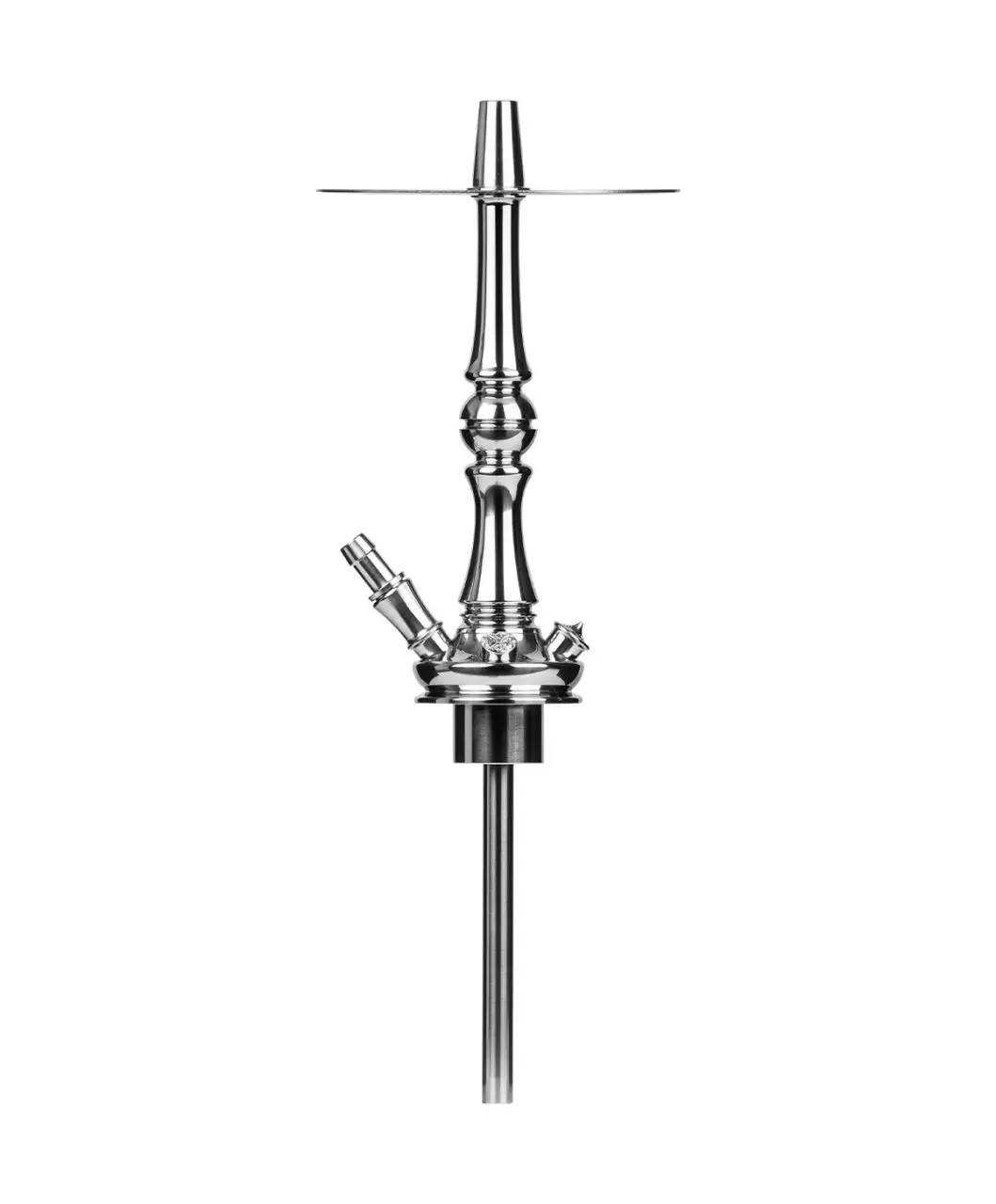 Moze Tradi M - Silver - Caesar Crystal Sahara Hookah - נרגילה פרמיום – תמונה 4