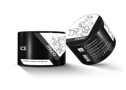 Mono 250g – N28 Ice – תערובת תה לנרגילה בטעם אפקט אייס מרענן
