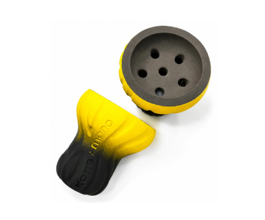 KONG & MONO Turkish Flash - Yellow - ראש פרמיום לנרגילה