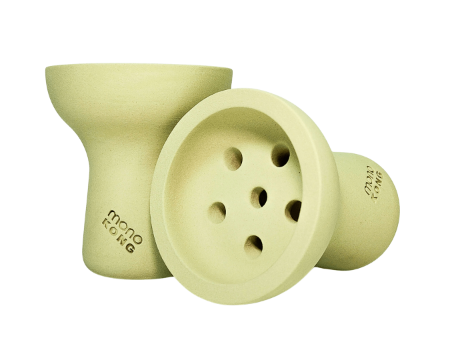 KONG & MONO Turkish  - Light Green - ראש פרמיום לנרגילה