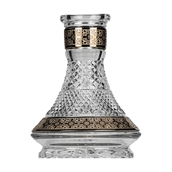 Caesar Bohemian ® x Moze Hookah - Crystal Zahir - כד קריסטל לנרגילה